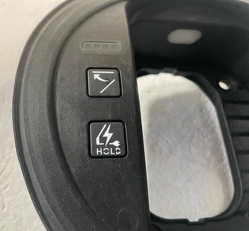 Load image into Gallery viewer, 2023 - 2025 HYUNDAI IONIQ 6 REAR CHARGING PORT DOOR LID COVER BLACK # 110513
