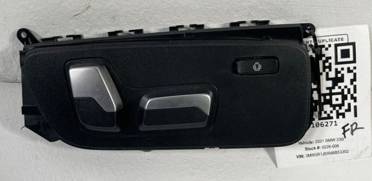 2019-23 BMW 330I 230I G20 FRONT RIGHT PASSENGER SIDE SEAT CONTROL SWITCH