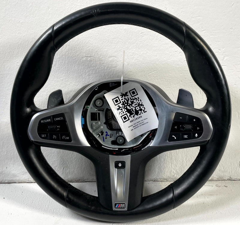 Load image into Gallery viewer, 2019 - 2025 BMW G20 330i xDrive STEERING WHEEL W/MULTIFUNCTION SWITCHES # 110288
