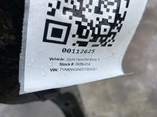 2025-2026 HYUNDAI IONIQ 5 RWD FRONT ENGINE SUBFRAME CROSSMEMBER CRADLE