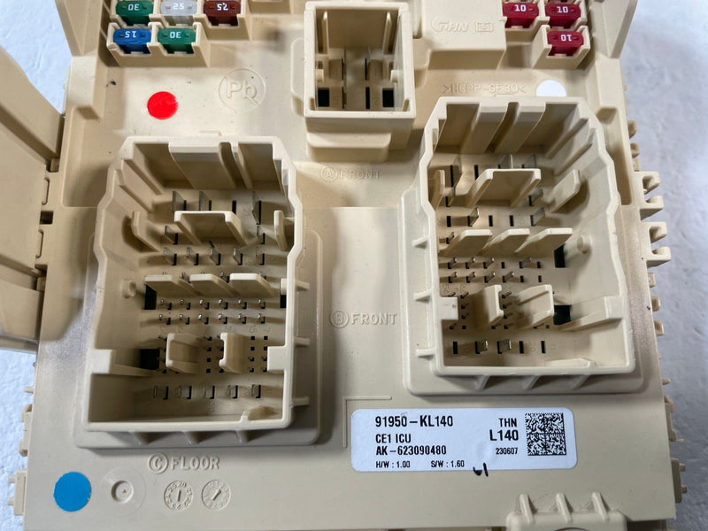 Load image into Gallery viewer, 2023-2025 HYUNDAI IONIQ 6 DASH DASHBOARD FUSE RELAY JUNCTION BOX BLOCK # 110495
