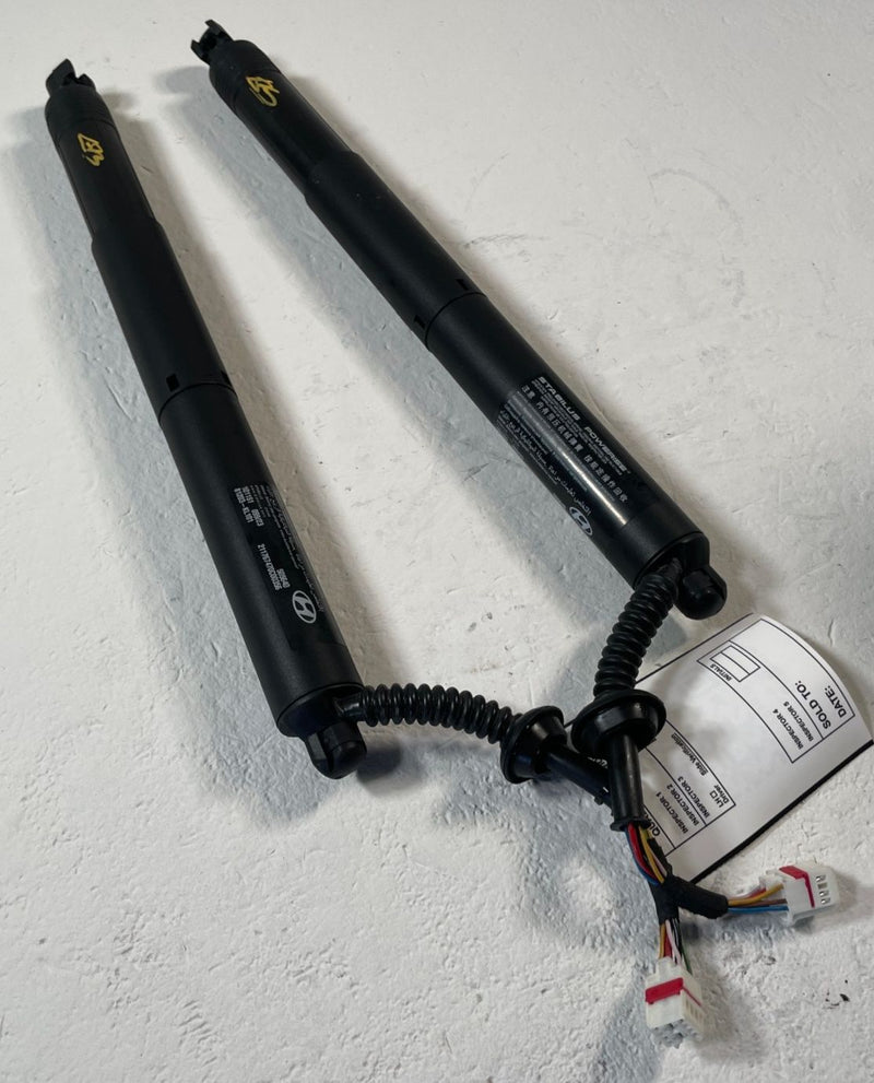 Load image into Gallery viewer, 23-25 HYUNDAI IONIQ 6 REAR TRUNK LEFT &amp; RIGHT POWER LIFT CYLINDER STRUT # 110488
