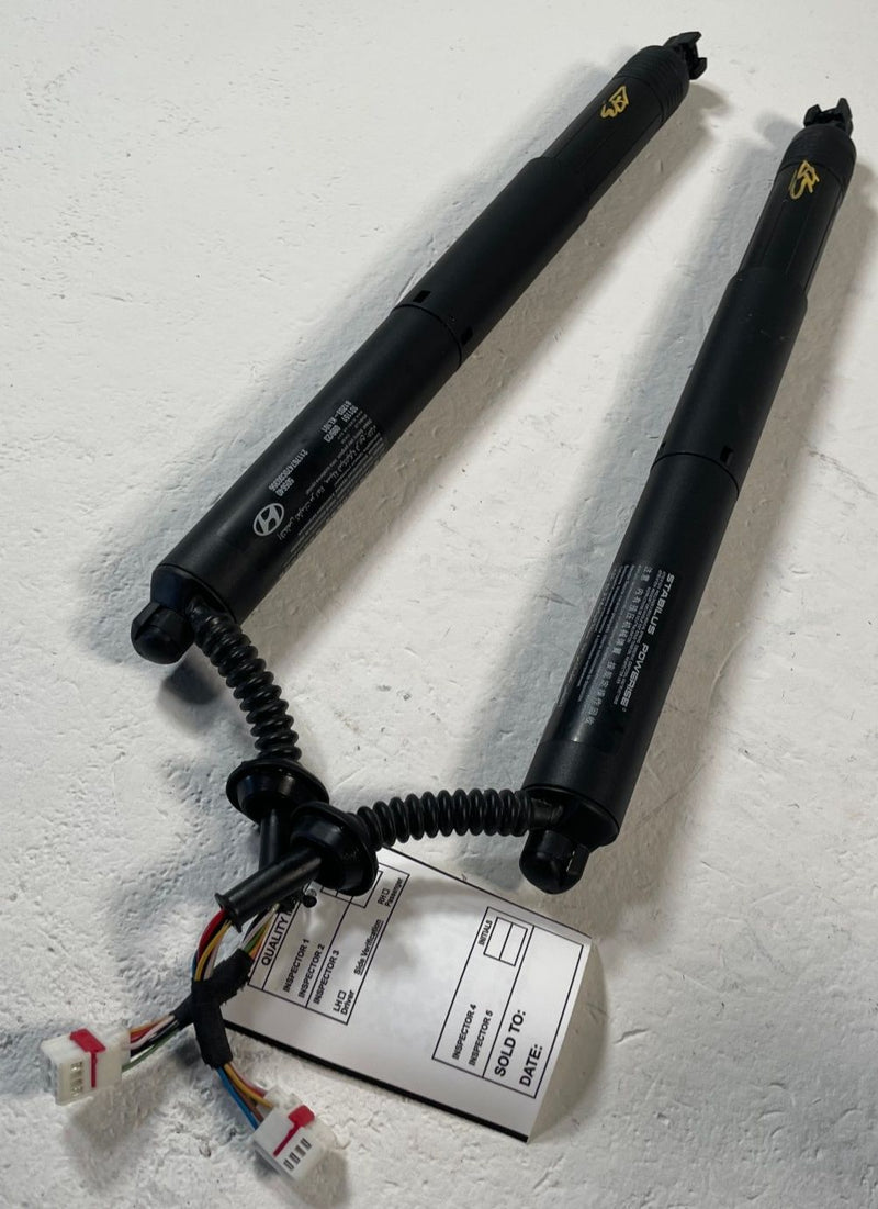 Load image into Gallery viewer, 23-25 HYUNDAI IONIQ 6 REAR TRUNK LEFT &amp; RIGHT POWER LIFT CYLINDER STRUT # 110488
