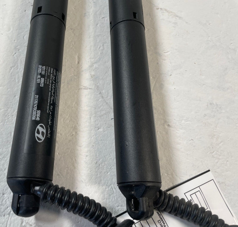 Load image into Gallery viewer, 23-25 HYUNDAI IONIQ 6 REAR TRUNK LEFT &amp; RIGHT POWER LIFT CYLINDER STRUT # 110488
