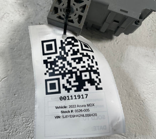 2022 - 2024 ACURA MDX CABIN FUSE RELAY JUNCTION BLOCK BOX MODULE UNIT