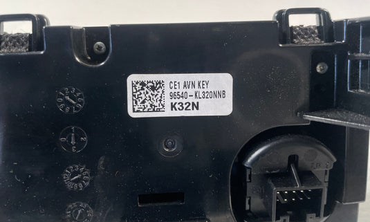 2023-2025 HYUNDAI IONIQ 6 DASH AC HVAC HEATER TEMPERATURE CONTROL SWITCH