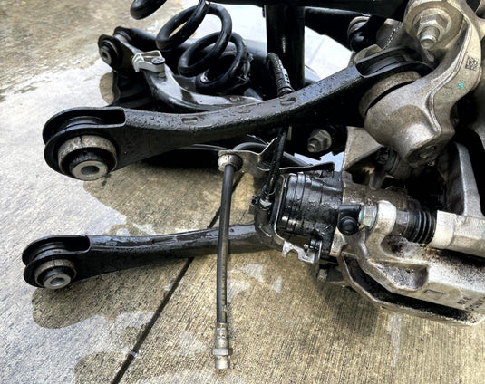 19-24 BMW 330I xDRIVE G20 AWD REAR LEFT SIDE SUSPENSION KNEE ASSEMBLY