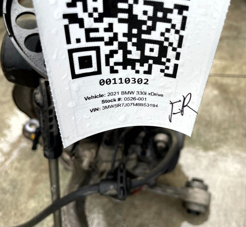 Load image into Gallery viewer, 19-24 BMW 330I xDRIVE G20 AWD FRONT RIGHT SIDE SUSPENSION KNEE ASSEMBLY # 110302
