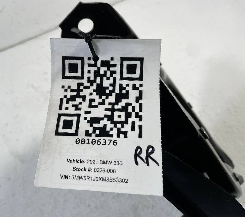 Load image into Gallery viewer, BMW 330i 330e REAR RIGHT PASSENGER SIDE LOWER CONTROL ARM SPRING PERCH # 106376
