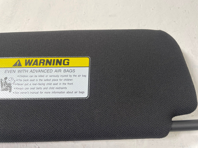 Load image into Gallery viewer, 2023-2025 HYUNDAI IONIQ 6 FRONT RIGHT SIDE SUN VISOR SUNVISOR BLACK # 110483
