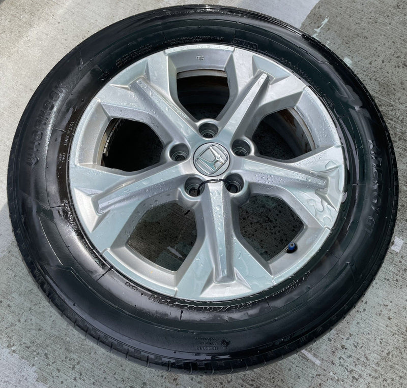 Load image into Gallery viewer, HONDA HR-V LX 17x6-1/2 5 SPOKE ALLOY WHEEL RIM W/ TIRE (ONLY#1) 23-25 # 112709
