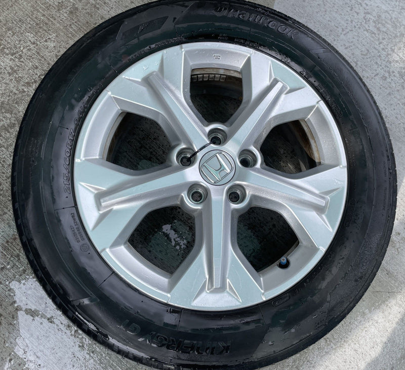 Load image into Gallery viewer, HONDA HR-V LX 17x6-1/2 5 SPOKE ALLOY WHEEL RIM W/ TIRE (ONLY#1) 23-25 # 112715
