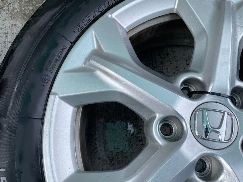 Load image into Gallery viewer, HONDA HR-V LX 17x6-1/2 5 SPOKE ALLOY WHEEL RIM W/ TIRE (ONLY#1) 23-25 # 112715
