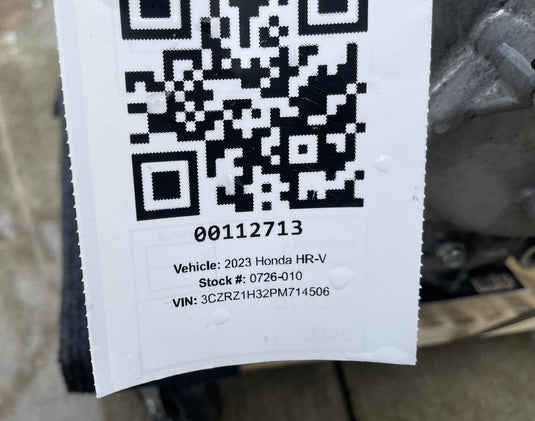 HONDA HRV FWD AUTOMATIC TRANSMISSION ASSEMBLY 54K MILES 2.0L 2023-2025