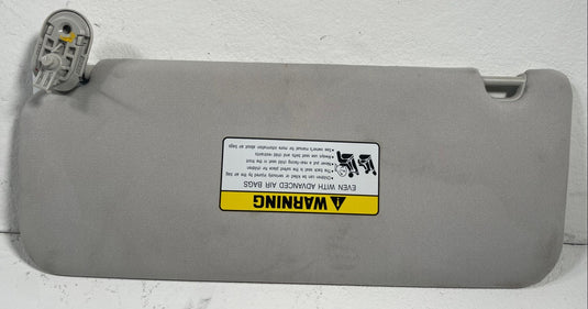 24-26 HYUNDAI SANTA FE FRONT RIGHT PASSENGER SIDE SUNVISOR SUN VISOR GRAY 113192