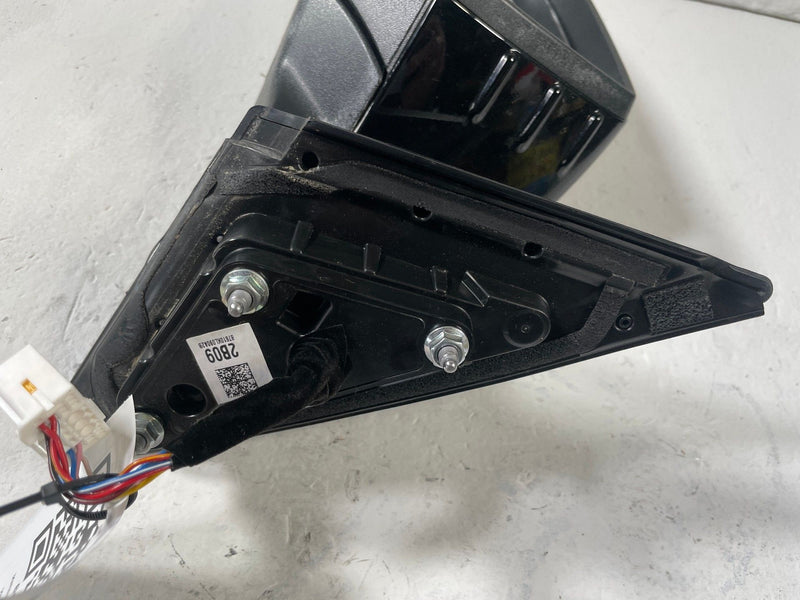 Load image into Gallery viewer, 2023-2025 HYUNDAI IONIQ 6 FRONT LEFT DOOR REAR VIEW MIRROR BLACK (A2B) # 110532
