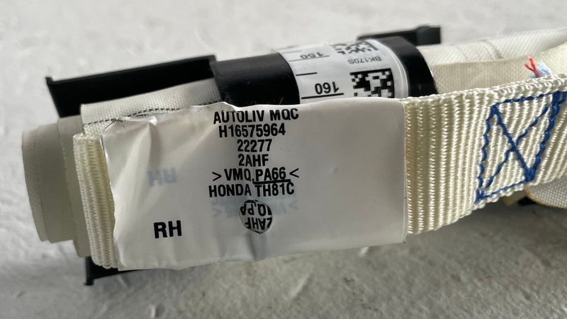 Load image into Gallery viewer, 2023 - 2026 HONDA HR-V FRONT RIGHT PASSENGER SIDE ROOF CURTAIN AIRBAG # 112702
