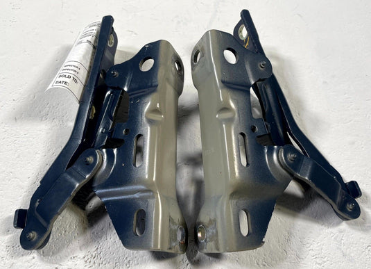 22-26 HYUNDAI TUCSON FRONT LEFT & RIGHT HOOD BONNET HINGE PAIR BLUE 2.5L