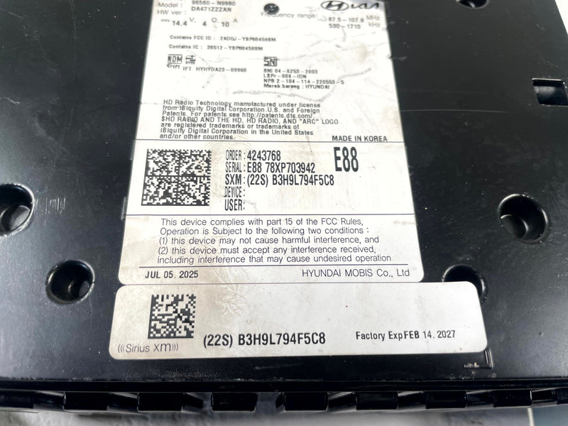 Load image into Gallery viewer, 2025 - 2026 HYUNDAI TUCSON RADIO RECEIVER CONTROL MODULE HEAD UNIT 2.5L # 112014

