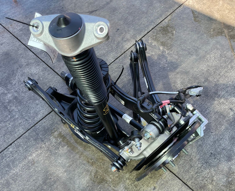 Load image into Gallery viewer, 2025-2026 HYUNDAI IONIQ 5 AWD REAR RIGHT SIDE SUSPENSION KNEE ASSEMBLY # 110470
