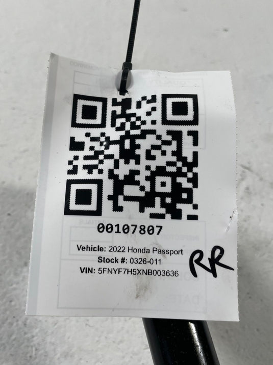 2019-25 HONDA PASSPORT REAR RIGHT SIDE LOWER TRAILING CONTROL ARM 3.5L