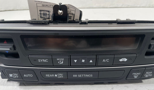 19-23 HONDA PASSPORT EX-L DASH CENTER HVAC A/C CLIMATE CONTROL SWITCH