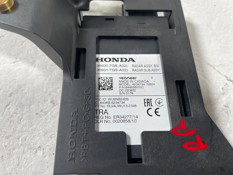 Load image into Gallery viewer, 19-25 HONDA PASSPORT REAR RIGHT PASSENGER SIDE BLIND SPOT RADAR SENSOR # 107809
