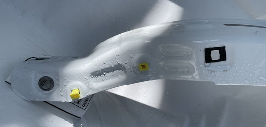 HYUNDAI IONIQ 5 FRONT LEFT DRIVER SIDE FENDER ASSEMBLY WHITE (SAW) 2025