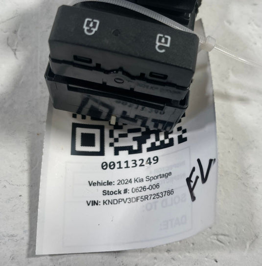 2023-2025 KIA SPORTAGE FRONT LEFT SIDE DOOR MASTER WINDOW CONTROL SWITCH