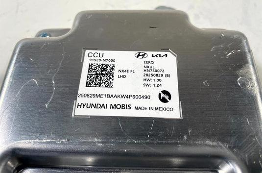 2025-2026 HYUNDAI TUCSON CCU CENTRAL COMMUNICATION CONTROL MODULE 2.5L