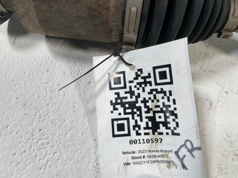 Load image into Gallery viewer, 2023-2025 HONDA ACCORD FRONT RIGHT PASSENGER SIDE OUTER AXLE SHAFT 1.5L # 110597
