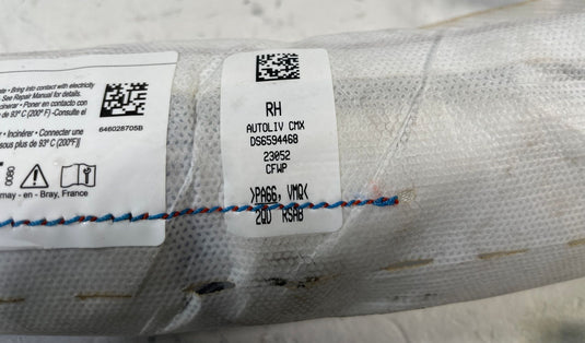 2023 - 2025 HONDA ACCORD REAR RIGHT PASSENGER SIDE SEAT AIR BAG AIRBAG