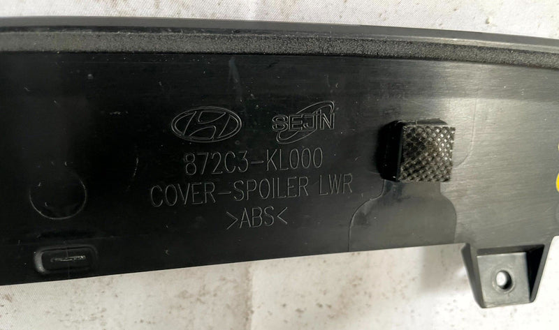 Load image into Gallery viewer, 2023 - 2025 HYUNDAI IONIQ 6 REAR TRUNK DECK LID UPPER SPOILER COVER # 110540
