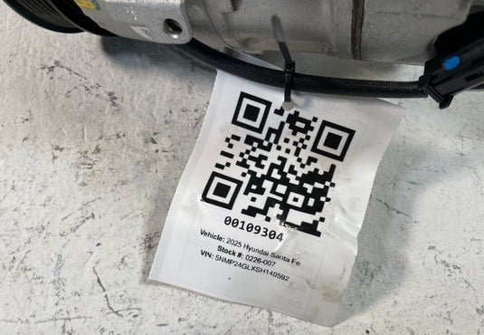 2024 - 2026 HYUNDAI SANTA FE HVAC A/C AIR CONDITIONING COMPRESSOR 2.5L