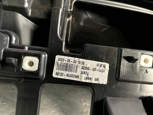 2023 - 2025 HYUNDAI IONIQ 6 FRONT DASHBOARD INSTRUMENT PANEL BLACK
