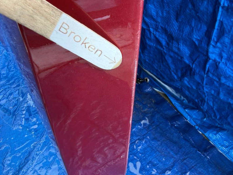 Load image into Gallery viewer, ACURA RDX FRONT HOOD BONNET COVER PANEL ASSEMBLY RED (R568P) 2019-2025 # 105581
