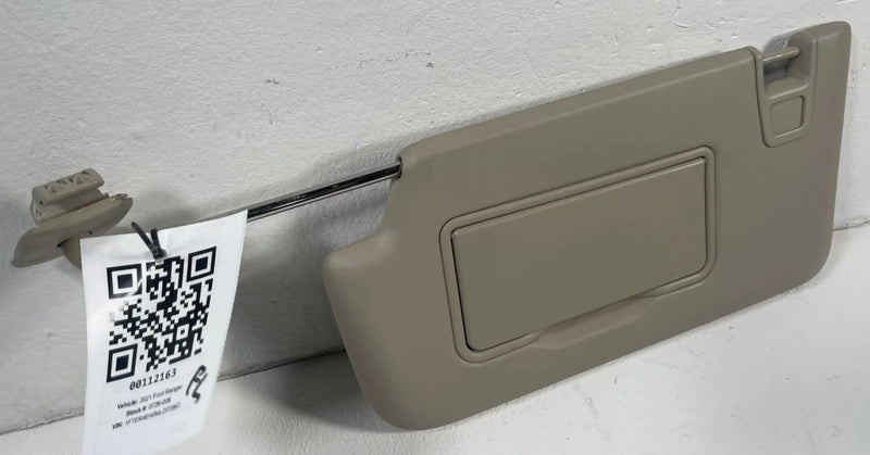 Load image into Gallery viewer, 2019 - 2023 FORD RANGER FRONT LEFT DRIVER SIDE SUNVISOR SUN VISOR 2.3L # 112163

