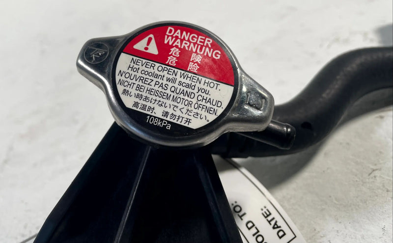 Load image into Gallery viewer, 2016 - 2022 ACURA ILX ENGINE COOLANT FILLER NECK &amp; HOSE W/ RADIATOR CAP # 113628
