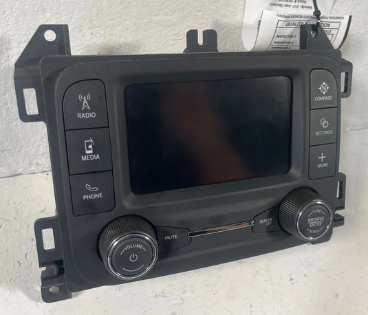 21-22 JEEP GLADIATOR MULTIMEDIA RADIO RECEIVER 5" DISPLAY W/O SATELLITE
