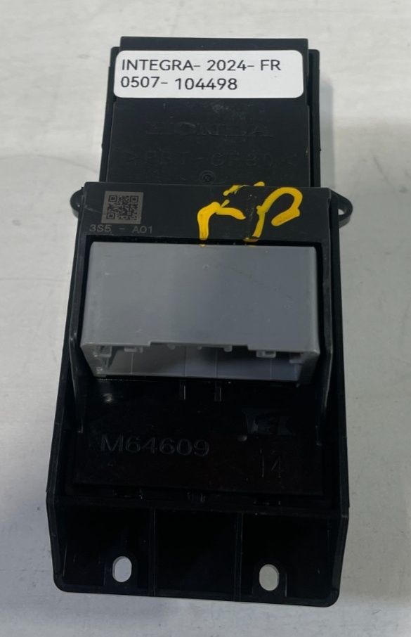 Load image into Gallery viewer, 23-25 ACURA INTEGRA FRONT RIGHT SIDE POWER DOOR WINDOW SWITCH W/O BEZEL # 104498
