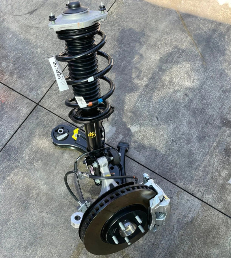Load image into Gallery viewer, 2025-2026 HYUNDAI IONIQ 5 AWD FRONT LEFT SIDE SUSPENSION KNEE ASSEMBLY # 110468
