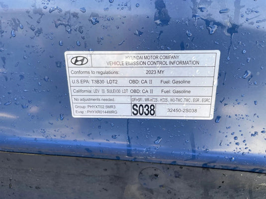 HYUNDAI SANTA FE FRONT HOOD BONNET COVER PANEL BLUE (ST2) 2019-2023