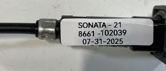 2020-2022 HYUNDAI SONATA FUEL TANK DOOR LID LATCH LOCK ACTUATOR CABLE