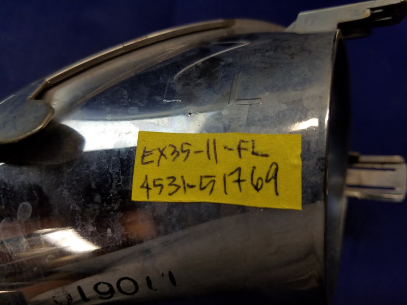 Load image into Gallery viewer, 08-16 INFINITI EX35 QX50 FRONT LEFT DRIVER SIDE FOG LIGHT LAMP COVER BEZEL 51769
