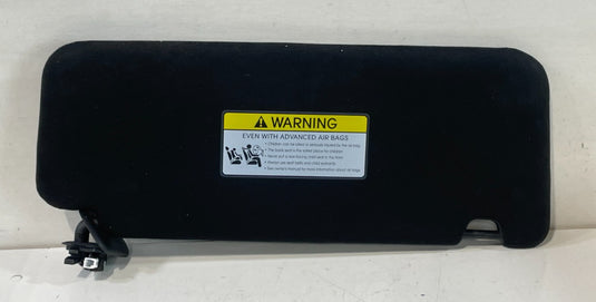 20-22 HYUNDAI PALISADE FRONT LEFT DRIVER SIDE SUNVISOR SUN VISOR BLACK