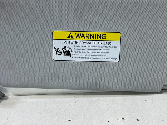 20-25 HYUNDAI PALISADE FRONT LEFT DRIVER SIDE SUNVISOR SUN VISOR GREY