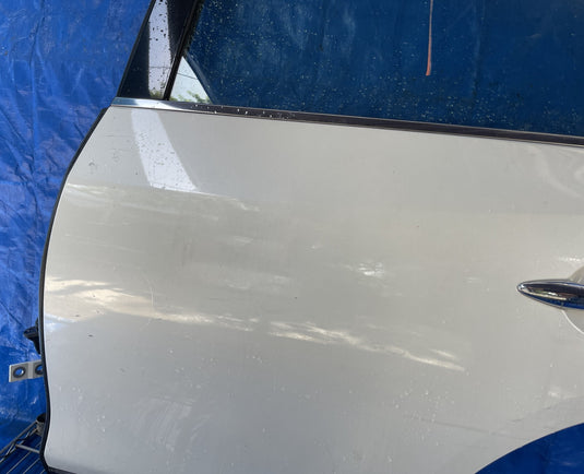 ⭐15-17 INFINITI QX50 REAR LEFT DRIVER SIDE DOOR ASSEMBLY WHITE QAB