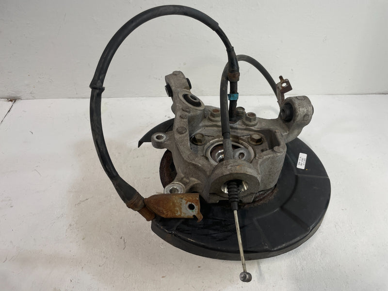 Load image into Gallery viewer, 2017-2020 INFINITI QX60 AWD REAR LEFT SPINDLE KNUCKLE W/ BEARING HUB OEM # 87602
