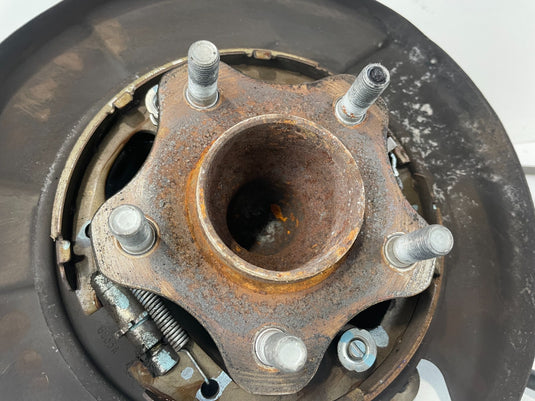 13-20 INFINITI QX60 FWD REAR LEFT SIDE SPINDLE KNUCKLE W/ BEARING HUB