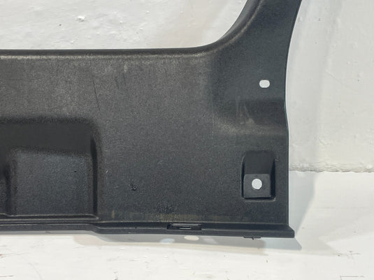 11-13 INFINITI M35h M56 M37 REAR INTERIOR TRUNK COVER MOLDING TRIM PANEL
